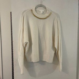 Gold Chain ft. White Sweater